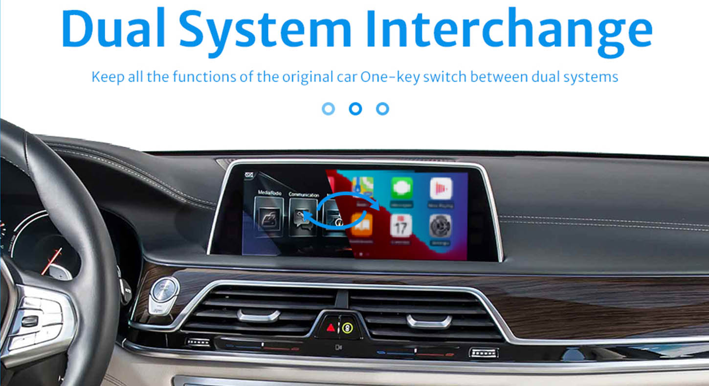 Wireless カープレイ Module アンドロイド りんご オート Interface のために BMW EVO X1 F49 X2 F39