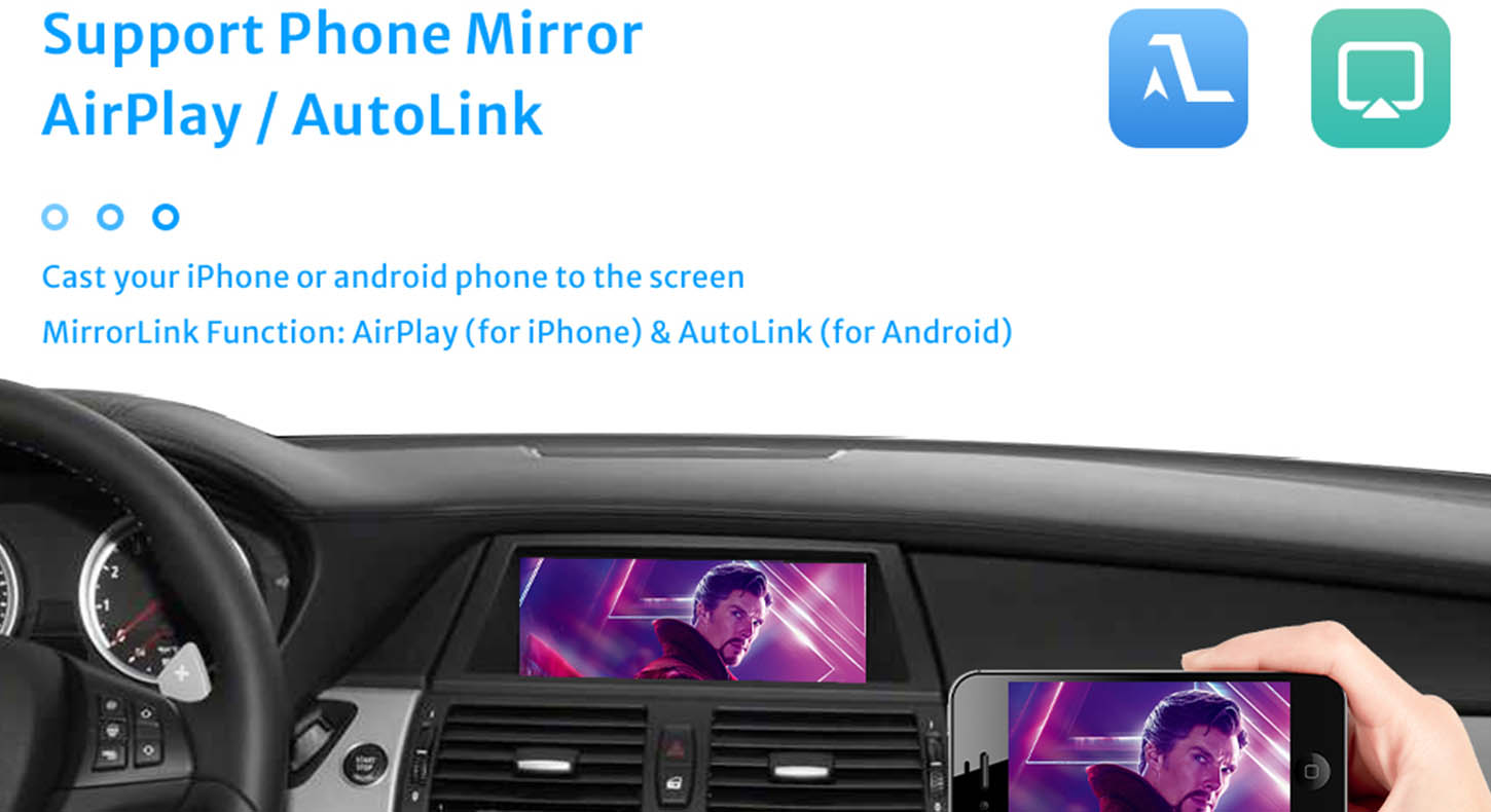 10.25'' Wireless カープレイ Module Adapter Screen Upgrade のために BMW F30 F21 F22 NBT