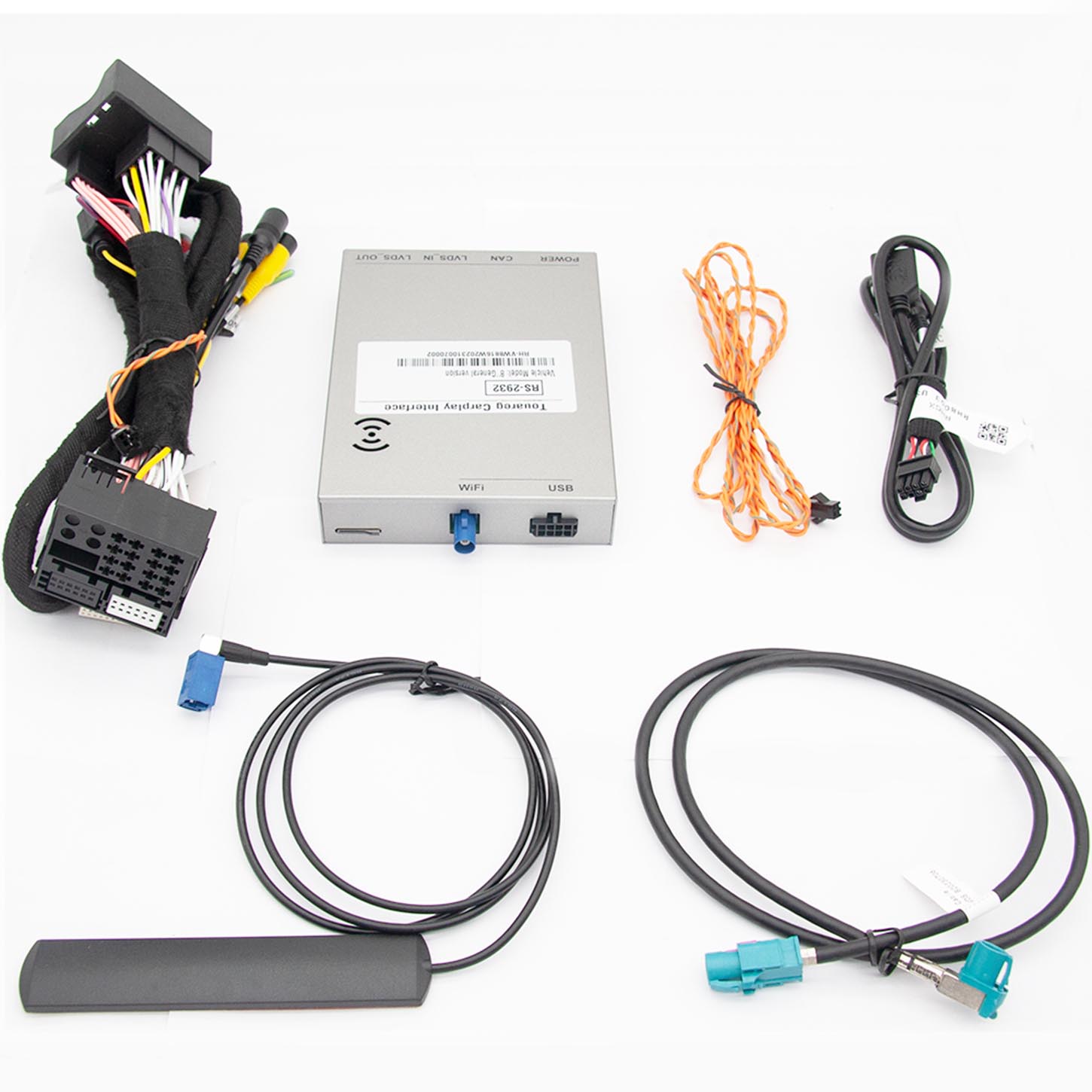 Wireless カープレイ アンドロイド オート Box Kit For VWトゥアレグ